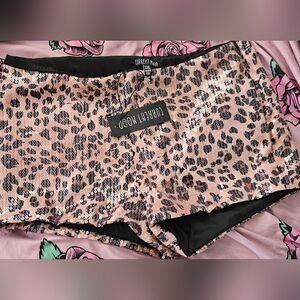 Dolls Kill - Current Mood Maximum Vizen Booty Shorts - Xxl